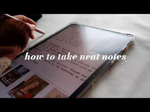 How I Take Neat and  Aesthetic Notes on my Android Tablet Samsung Tab S7? Tips for Neat Hand Writing