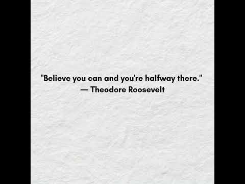 Believe You Can