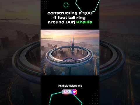 "ZNera Space's Ambitious Skyline Redefinition: A Futuristic Ring Around Burj Khalifa"