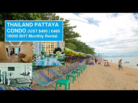 Thailand Pattaya Jomtien Condo for just $490 Monthly rental