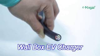 7kw 11kw 22kw type 2 wall box ev charger smart with app ac charging station