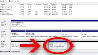 Microsoft Windows How To Delete Protected Reserved Recovery Disk Partition with DISKPART