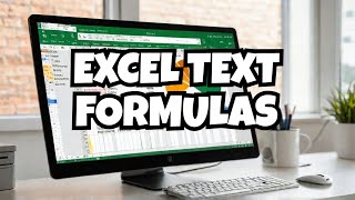 Master Excel Text Formulas: UPPER, LOWER, PROPER Explained with Real Examples