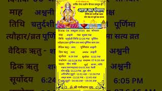 Aaj ka panchang #astrology #panchang #shorts #shortvideo #motivational #vairalvideo #vastu #dharmik