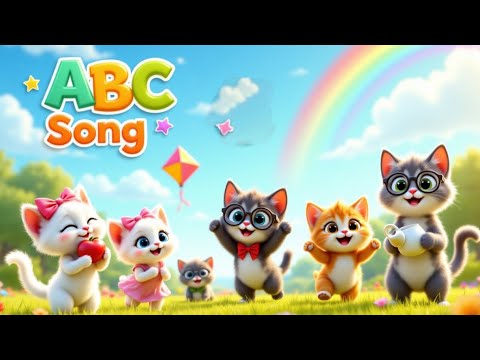 ABC Song | Cute Kittens Sing and Play! | Fun Alphabet Song for Kids 🎶🐱