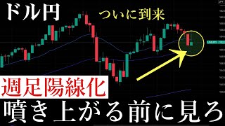 【来週予想】これは爆上げの前触れ？売り勢退場してここから爆上げします