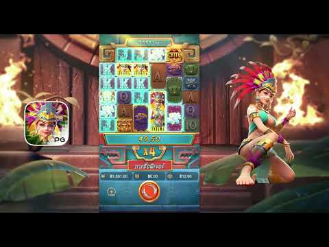 สล็อตสาวถ้ำ Treasures of Aztec สาวถ้ำ PG