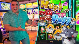 EPIC JACKPOT On Huff N Even More Puff Slot Machine