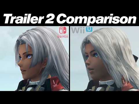 Xenoblade Chronicles X Trailer 2 Graphics Comparison | Wii U vs Switch