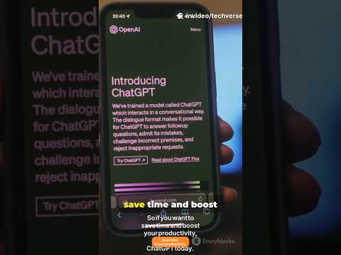 “Best Free AI Tool for Writing – ChatGPT #AITools #ChatGPT #Productivity #FreeAI #Technology #shorts