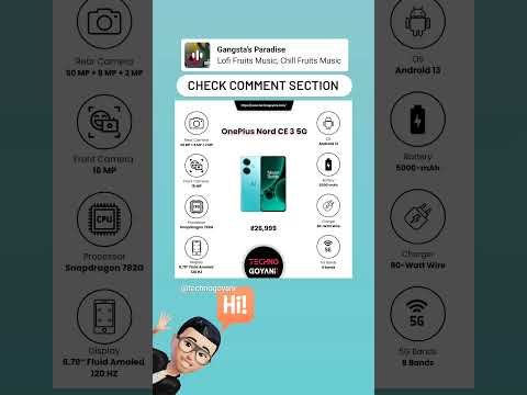 OnePlus Nord CE3 Specifications Review | Techno Goyani