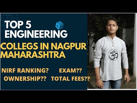 TOP 5 ENGINEERING COLLEGE'S IN NAGPUR IN 2023❣️😍 | OWNERSHIP | TOTAL FEES#enginnering#mhtcet#jee.