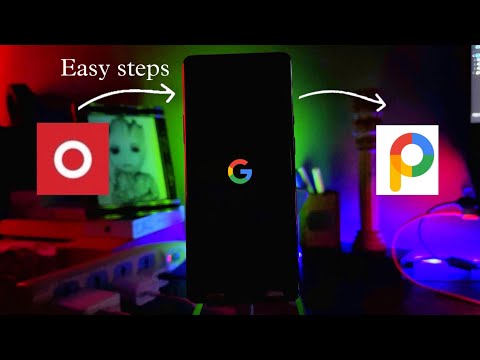 Changing Official Rom of One plus 8pro to Pixel experience (Custom Rom) with PC