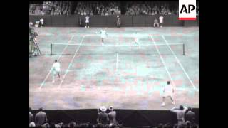 BRILLIANT RALLIES IN TENNIS DOUBLES FINAL