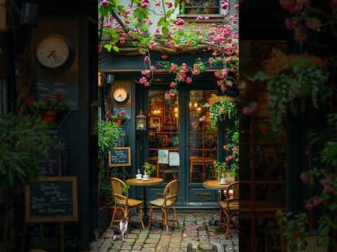 Relaxing Spring Ambience ~ Jazz Music 2024