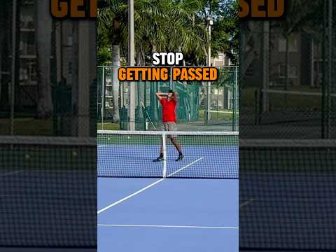 Never get passed at the net again. Tips to approach confidently