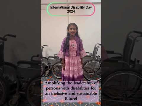 International Disability day #disability #pwd