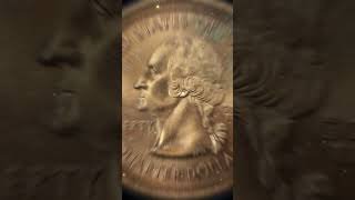 Sacagawea Dollar Mule with Washington Quarter #coin #dollar #quarter #coincollecting  #rarecoins