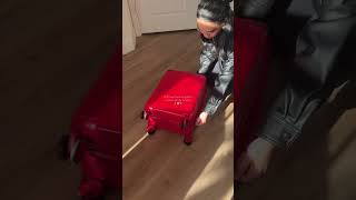 POV you found the perfect luggage for the holidays #travel #holidays #holidaytravel