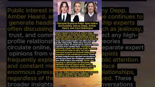 Therapist Examines Celebrity Relationships and the Pressures of Fame #JohnnyDepp #AmberHeard