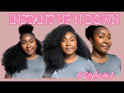 SENSATIONNEL HALF WIG & PONY WRAP | INSTANT UP N DOWN | HAIR VLOG | TANELLE IRENE