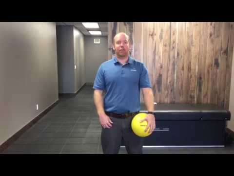 Ankle Stability Exercise Using a Therapeutic Ball | Pro Physio