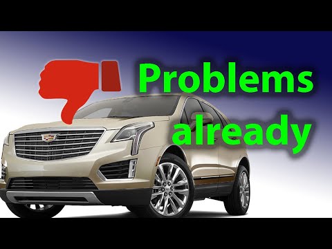 Cadillac XT5 problems