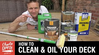 How to Clean & Oil your Deck