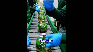 🌴🥥Thai coconut water production process #coconut #thailand #food #shorts