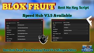 [Roblox Hack] Blox Fruit Speed Hub Hub Script New Updated Available Full Tutorial | No Key | Working
