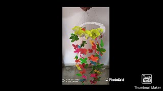 Unique Home decor ideas | Wall and door decoration | Paper craft ideas | wall hanging ideas |