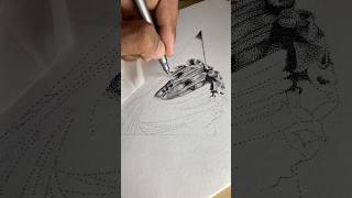 Dot work #dotwork #skulptur #drawing