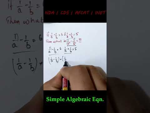Basic Algebraic Problem #maths #algebraic #mathematics #mathstricks