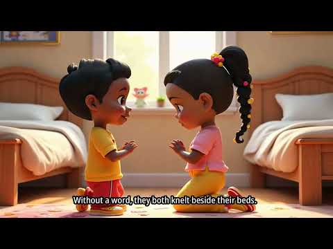 Morning Prayer with Joy & Jabbar | Start Your Day with God #MorningPrayer #KidsPrayer #JoyAndJabbar