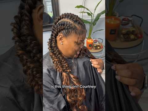 Butterfly Braid REDO 🫠 #hair #naturalhair #braids #braidstyles #stitchbraids #butterflybraids