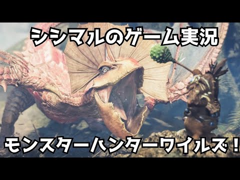 【シシマルのゲーム実況】ひと狩りいこうぜ！モンスターハンターワイルズ！