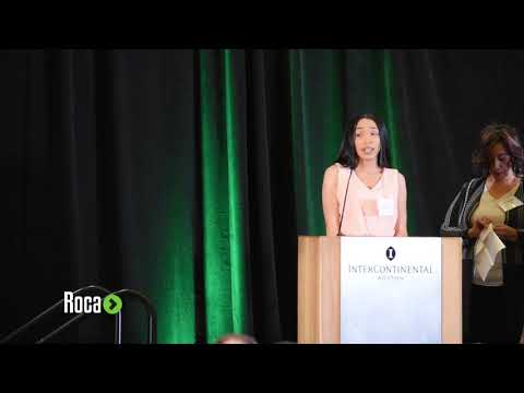 Kerry Gutierrez, Vichey Phoung Award recipient, Roca's Annual Breakfast - 2017