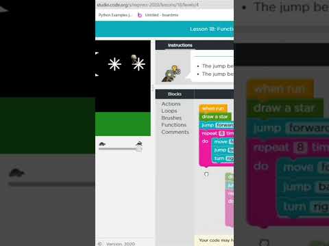 Learn to code - functions - coding for kids