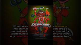 The demon who once knew the Vedas.#krishna #shiv #shorts #fyp #explore #hindu #sanatandharma #god
