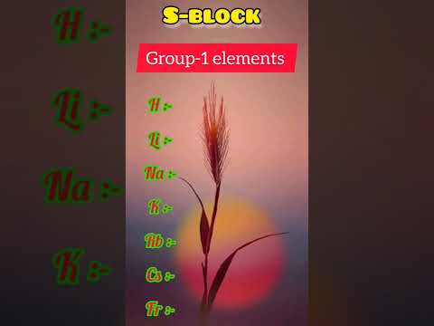 Periodic Table Trick| S block elements Trick #chemistrytricks #group1elementtrick #aiims #neettricks