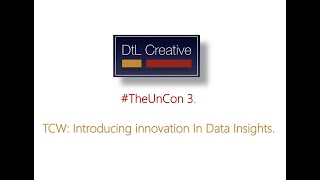TCW - Introducing innovation In Data Insights