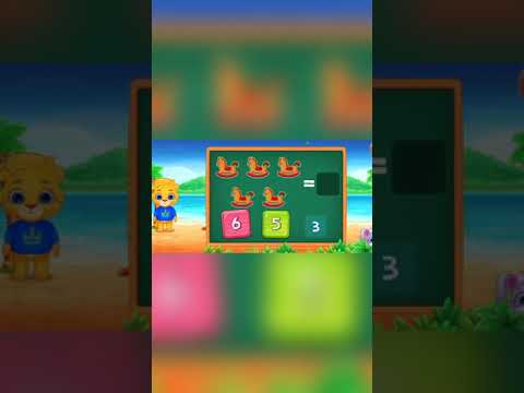 #Childlreankids #learningofficailmath Joint funny games 😅Some play and Some learn 😂#short