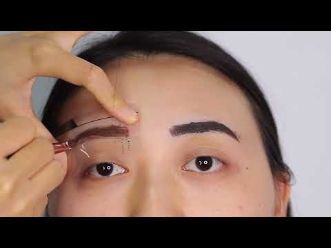 High pigment smooth eyebrow gel