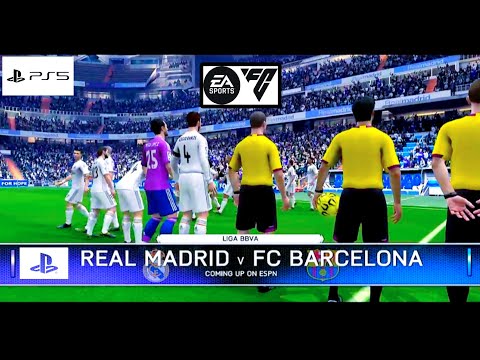Real Madrid FC vs FC Barcelona | 4K Gameplay | Top Best Moments | FIFA | FC