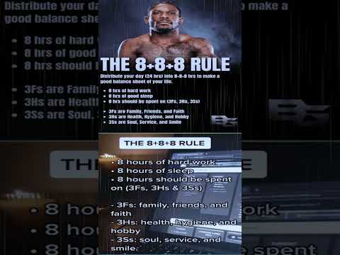 🔥8+8+8 Rule Motivational Video🔥#rules#motivation#ytshorts#trending#motivationalclips