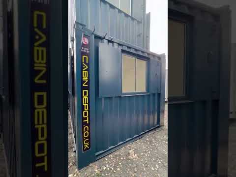 Anti Vandal Office Construction Site Accomodation 24x9ft Canteen