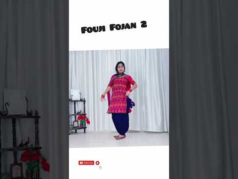 Fouji Foujan 2 || Fojan Fojan Karwa Du Gaam M Song Dance ||  #dance #trending #shorts#viralshorts