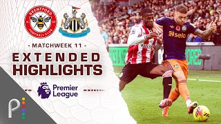 Brentford v. Newcastle United | PREMIER LEAGUE HIGHLIGHTS | 11/9/2025 | NBC Sports