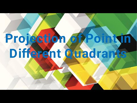 Projection of point