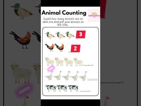Count the numbers | MagicRainbow Kids.       #kids #learningnumbers #countingforkids #learning